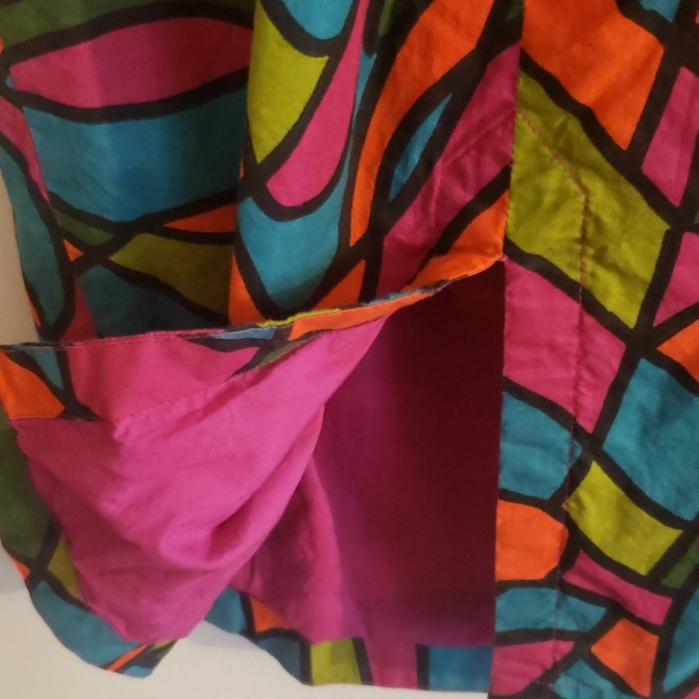 Anthropologie Fish Fry Colored Dress small - Picture 5 of 6